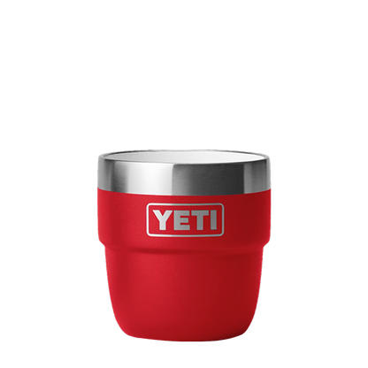 YETI 4 oz Rambler® Stackable Cups with DuraSip™ Ceramic Lining Rescue Red 