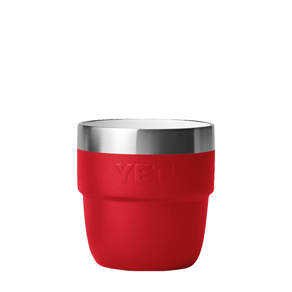 YETI 4 oz Rambler® Stackable Cups with DuraSip™ Ceramic Lining Rescue Red 