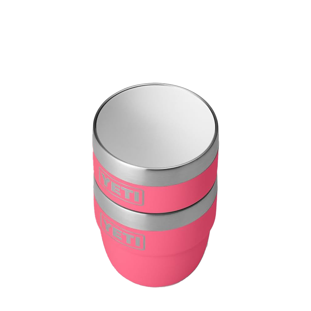 YETI 4 oz Rambler® Stackable Cups with DuraSip™ Ceramic Lining Tropical Pink 