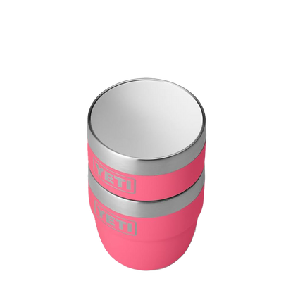 YETI 4 oz Rambler® Stackable Cups with DuraSip™ Ceramic Lining Tropical Pink 