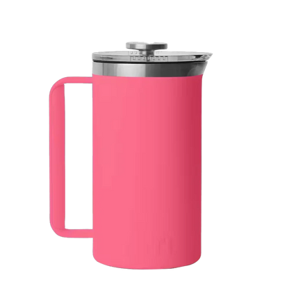 YETI Rambler® French Press with DuraSip™ Ceramic Lining 34 oz Tropical Pink 