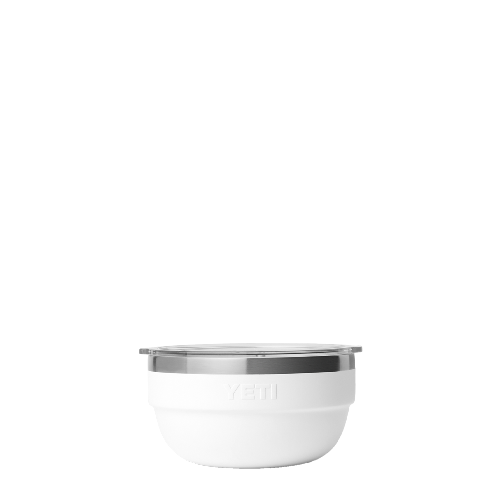 YETI Rambler® Insulated Bowl 1.0 qt White back view 