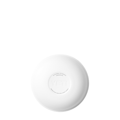 YETI Rambler® Insulated Bowl 1.0 qt White bottom view 