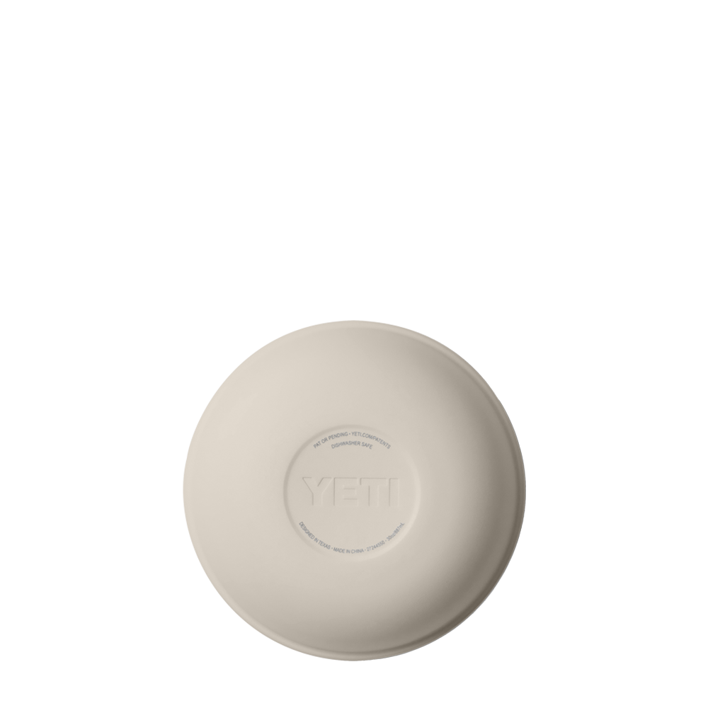 YETI Rambler® Insulated Bowl 1.0 qt Cape Taupe bottom view 