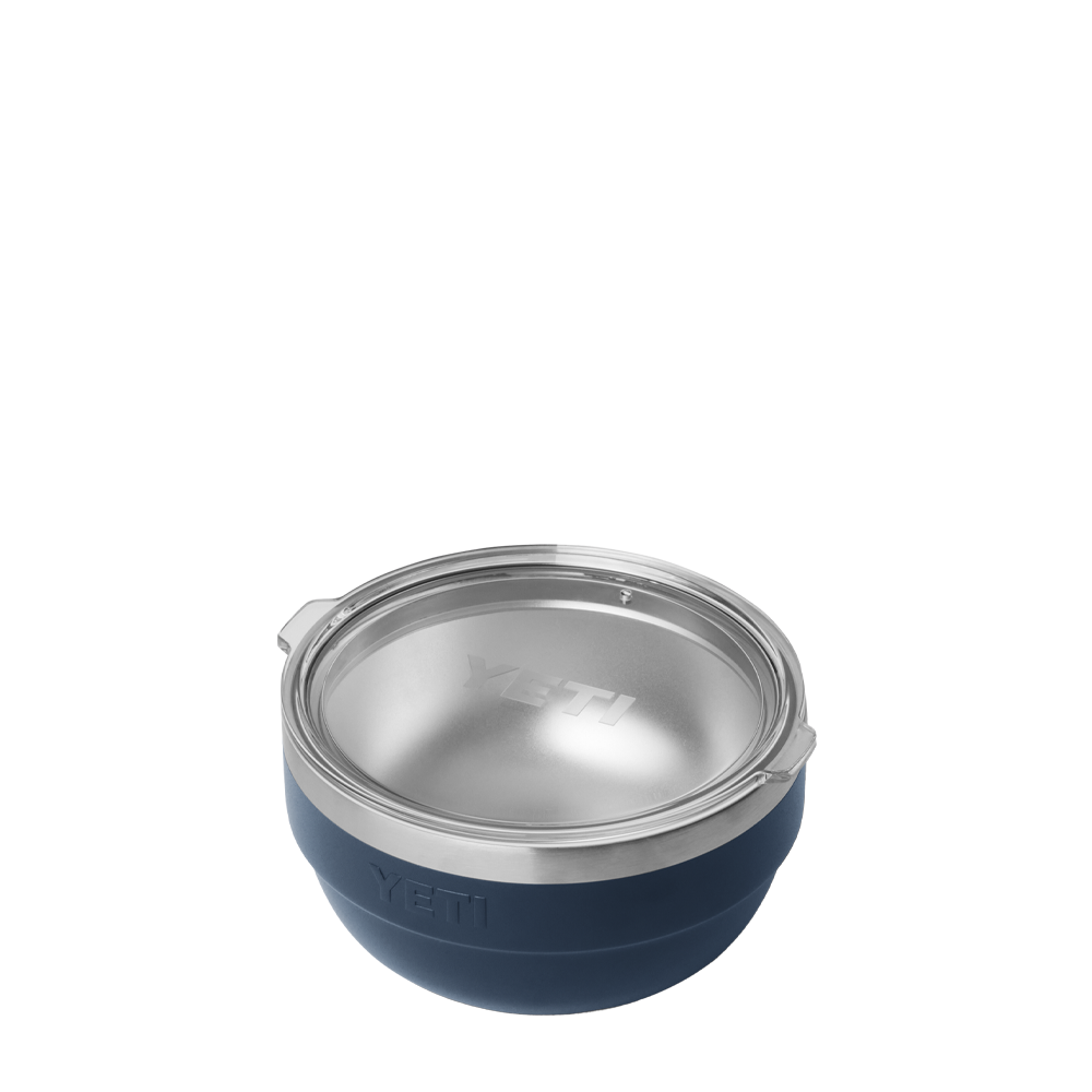 YETI Rambler® Insulated Bowl 1.0 qt Navy perspective view 