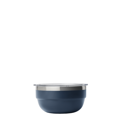 YETI Rambler® Insulated Bowl 1.0 qt Navy customization side front 