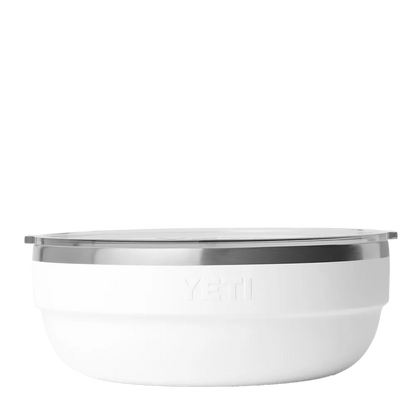YETI Rambler® Insulated Low Bowl 3.6 qt White 
