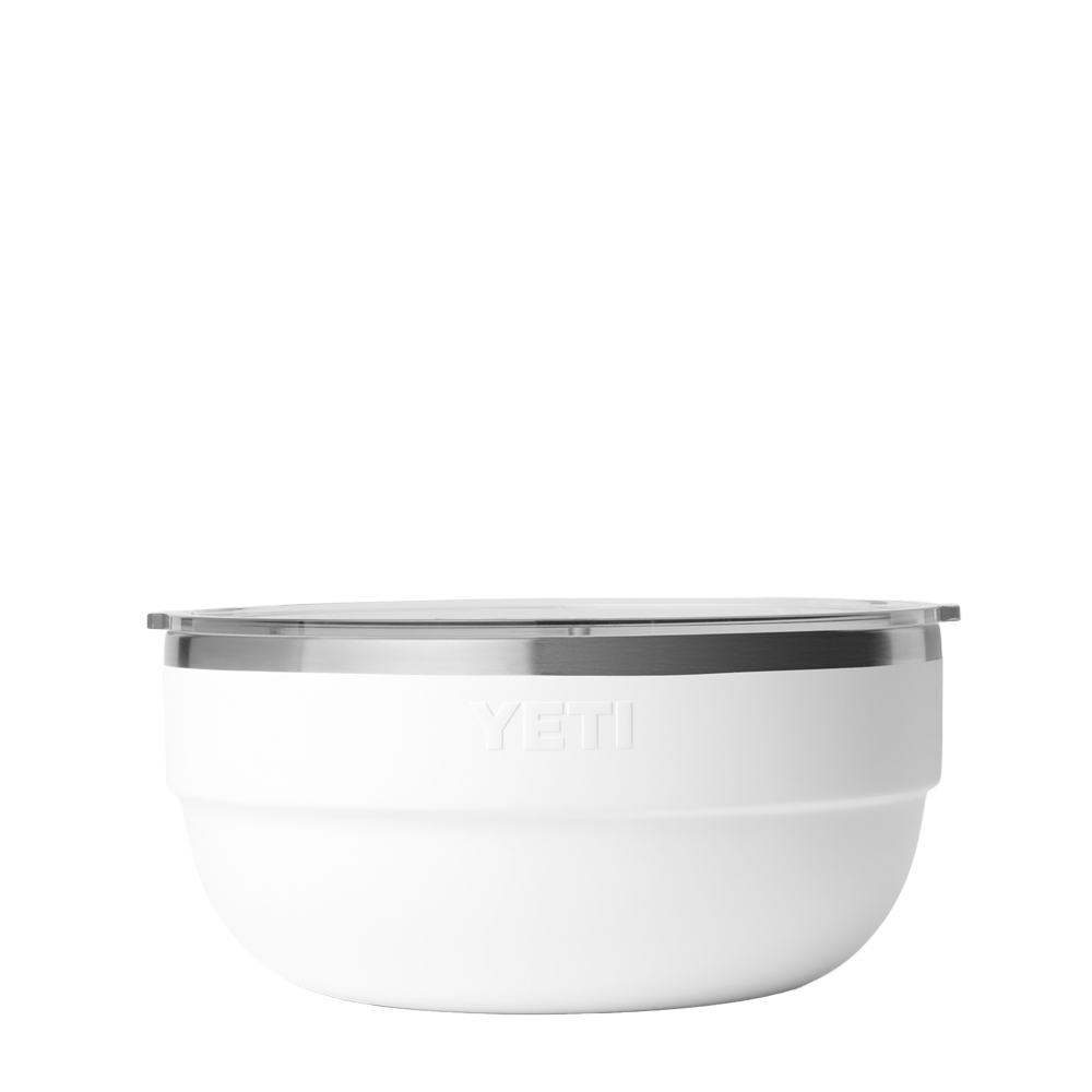 YETI Rambler® Insulated Bowl 4.5 qt White back view 
