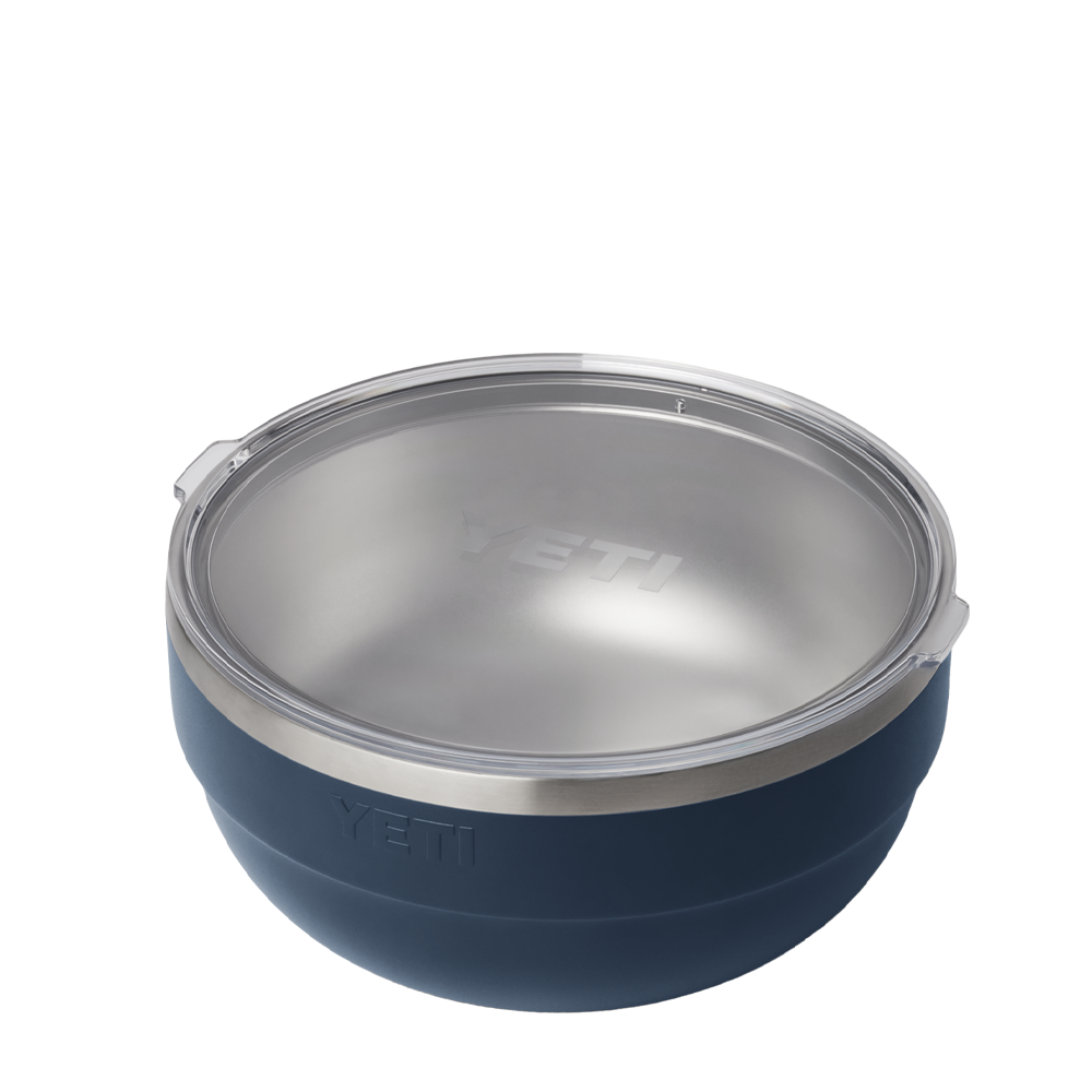 YETI Rambler® Insulated Bowl 4.5 qt Navy perspective view 