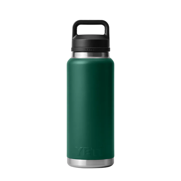 Customized Rambler 36 oz Bottle Water Bottles from YETI #color_black-forest-green