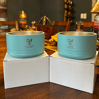 "We love how these dog bowls came out! All our clients are demanding we send them one. Thank you for accommodating our design and producing a wonderful product." Customer Review