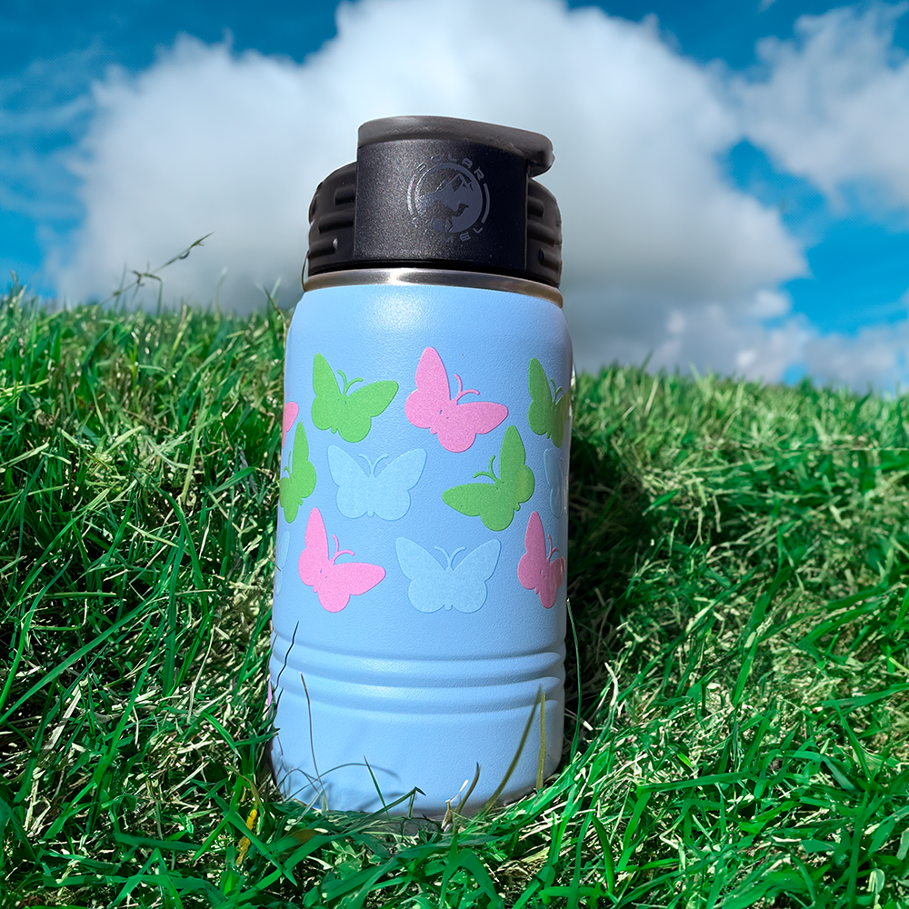 Butterfly Bliss Wrap Kids Bottle | 12 oz