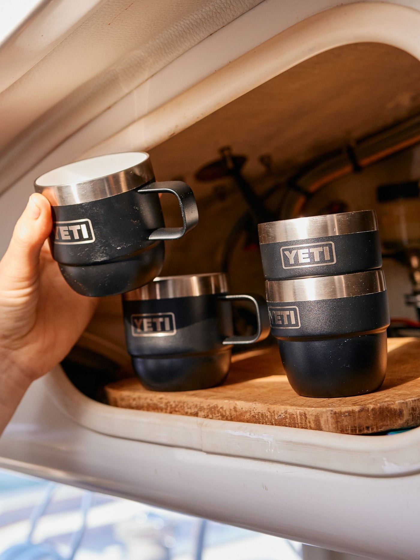 4 oz Rambler® Stackable Cups with DuraSip™ Ceramic Lining