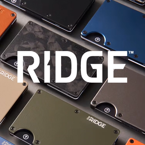 the ridge wallet brand square