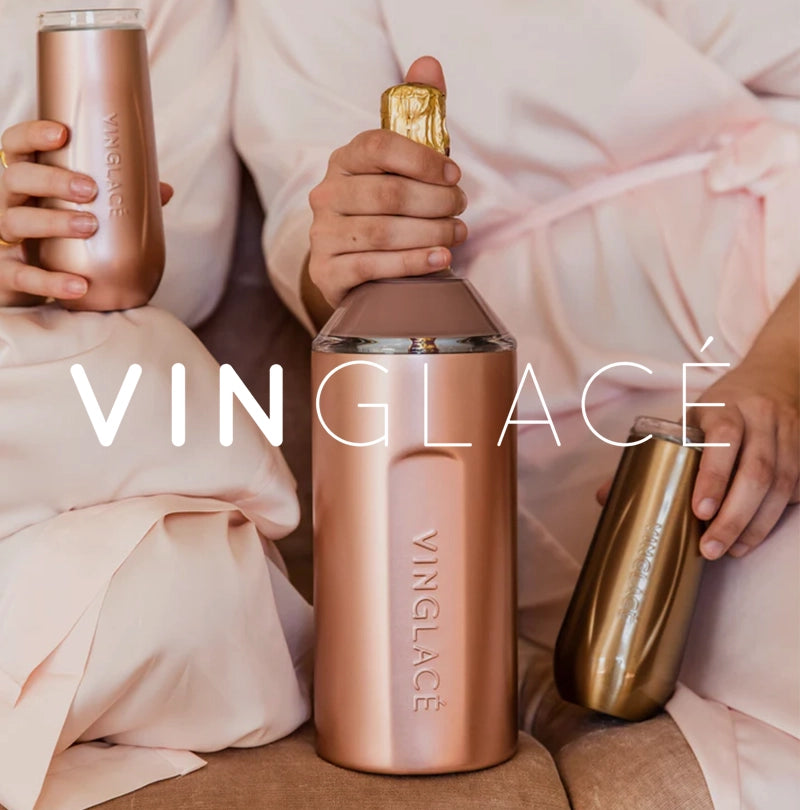 Vinglace brand image with logo overlay