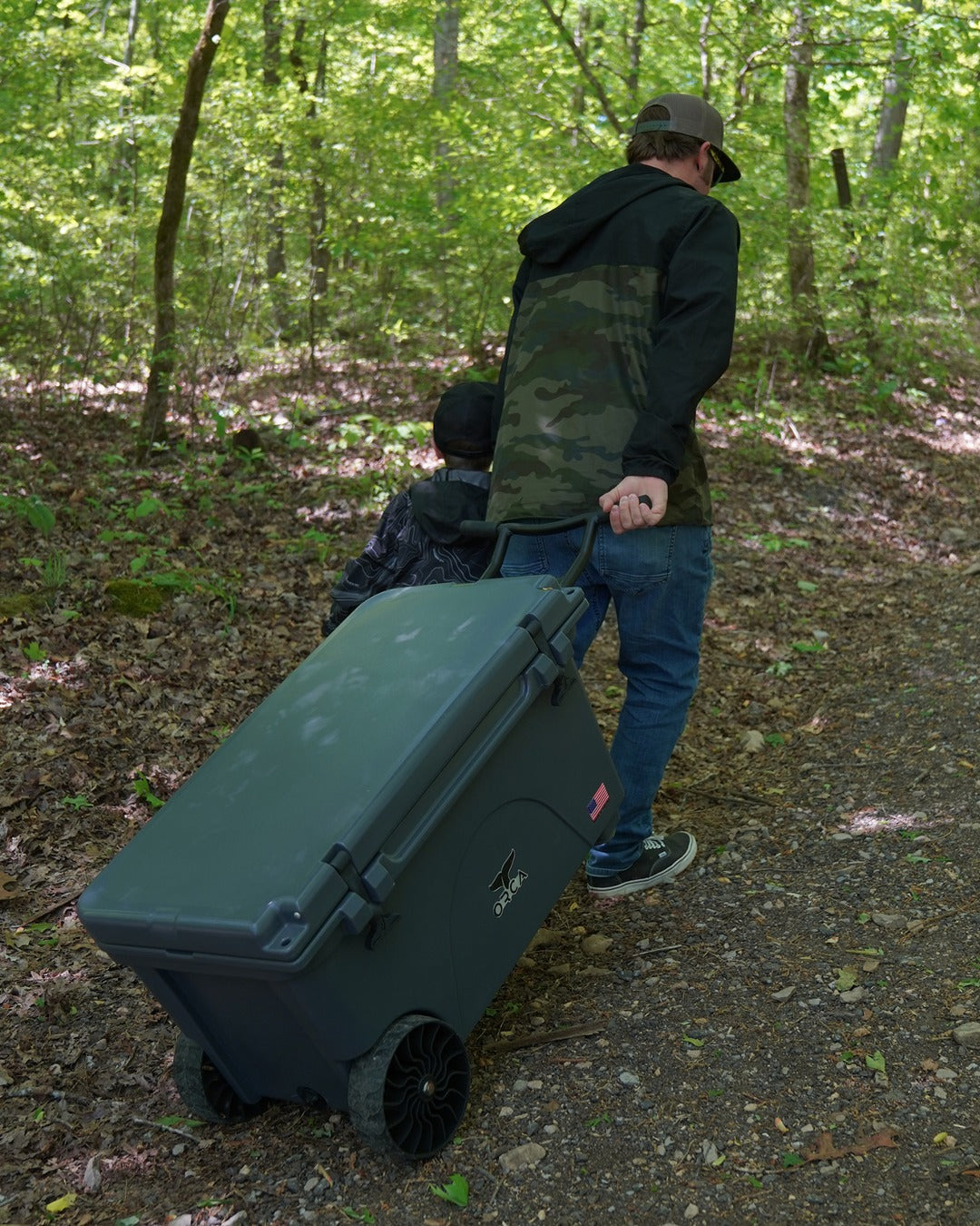 65 Quart Wheeled Cooler