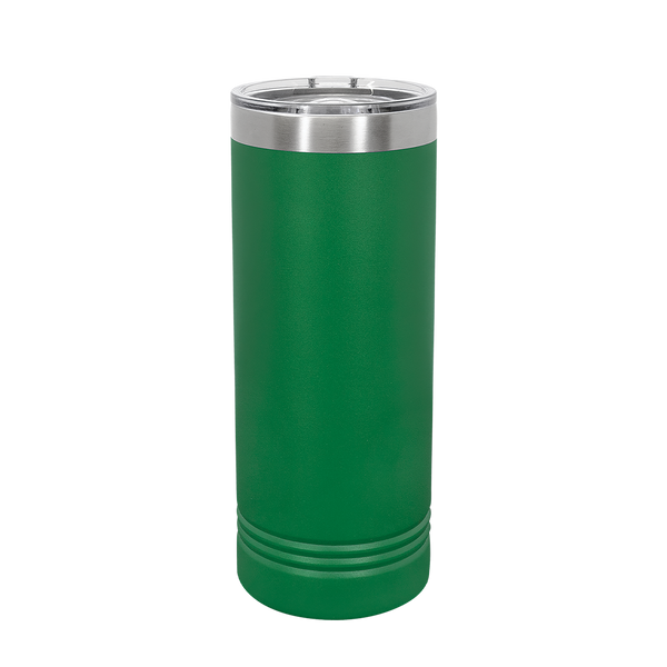 Customized Skinny Tumbler 22 oz Tumblers from Polar Camel #color_green
