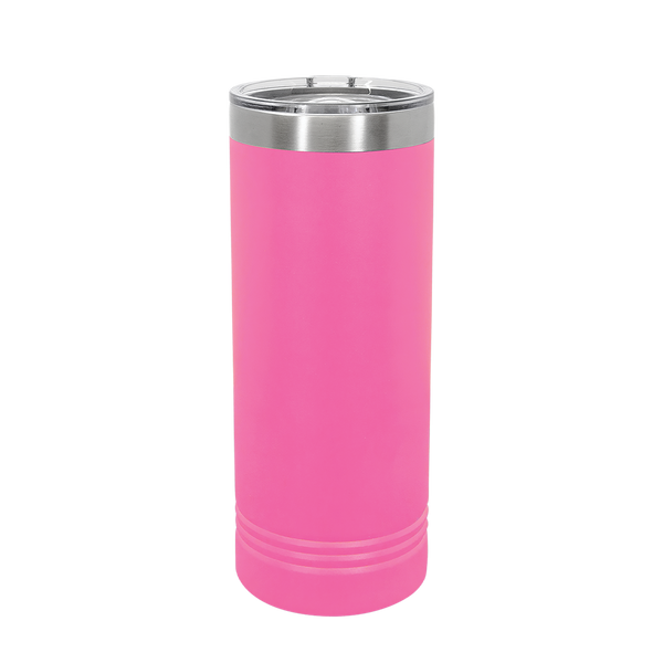 Customized Skinny Tumbler 22 oz Tumblers from Polar Camel #color_pink