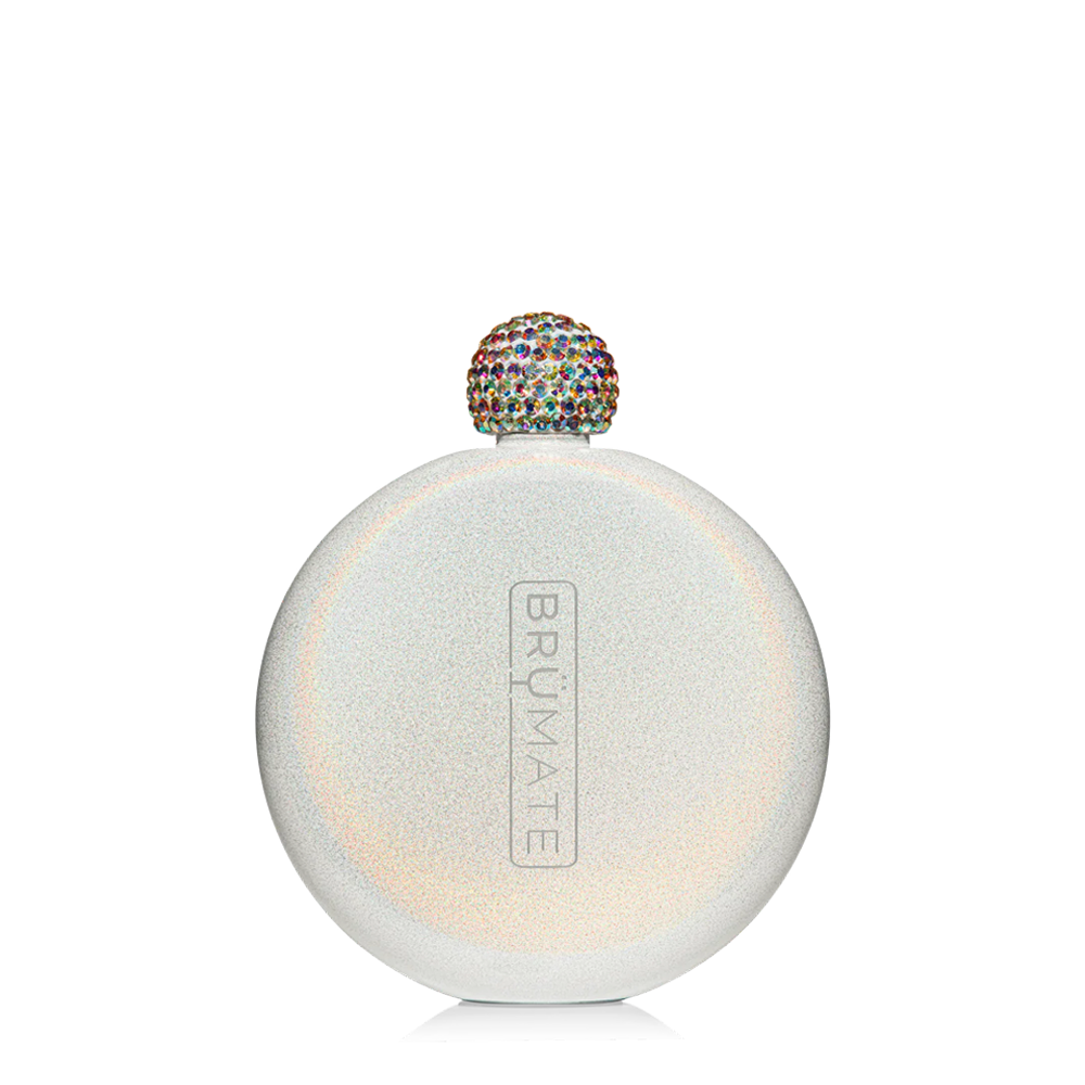 Customized Glitter Flask 5 oz Flasks from Brumate 