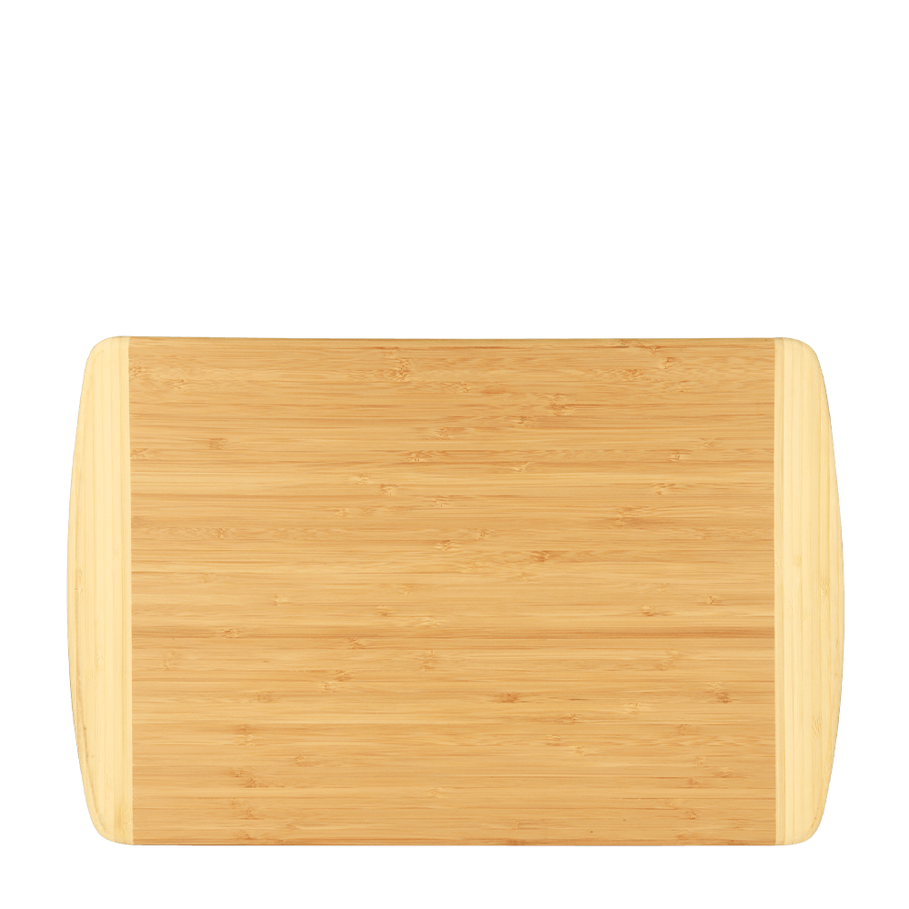 Customized Two-Tone Bamboo Cutting Board Cutting Boards from Custom Branding 