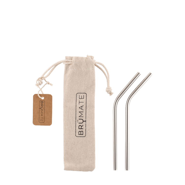 Customized Stainless Steel Straws | Small Drinkware Accessories from Brumate