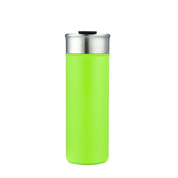 Customized Vacuum Insulated Tall Bottle 18 oz Water Bottles from Slate #color_frosted-green