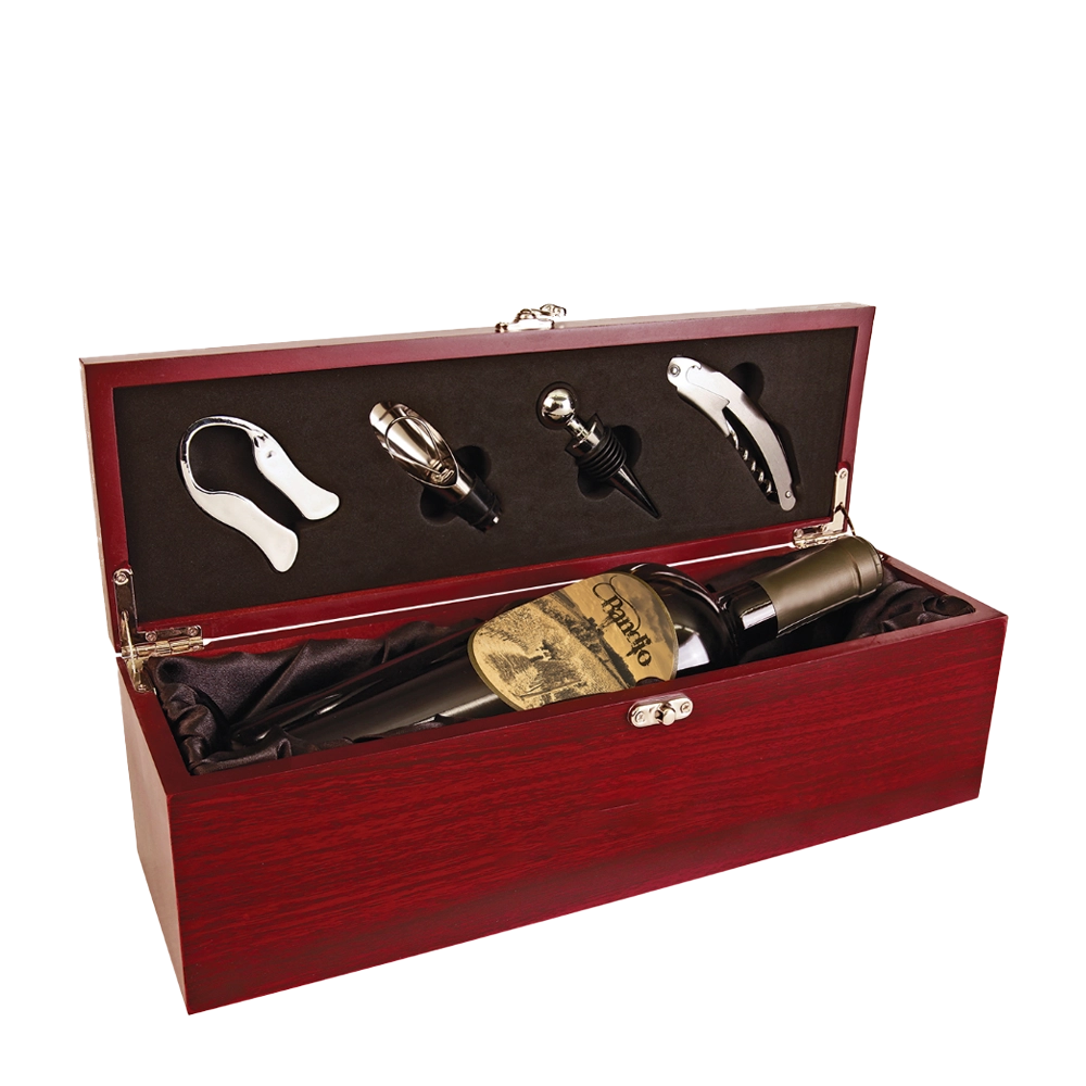 Customized Wine Box with Tools Cocktail &amp; Barware Tool Sets from Custom Branding 
