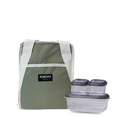 Customized Collapsible Lunch with Pack Ins Coolers from Igloo