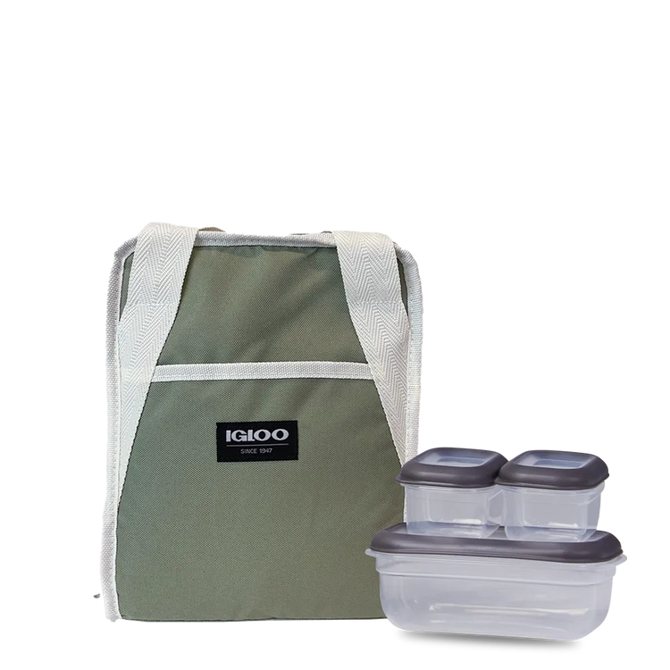 Igloo Lunch Plus Cube 12 with Pack-Ins - Lunch Boxes