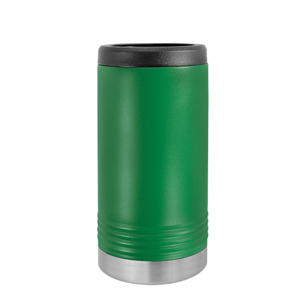 Customized Insulated Slim Can Holder Can & Bottle Sleeves from Polar Camel #color_green