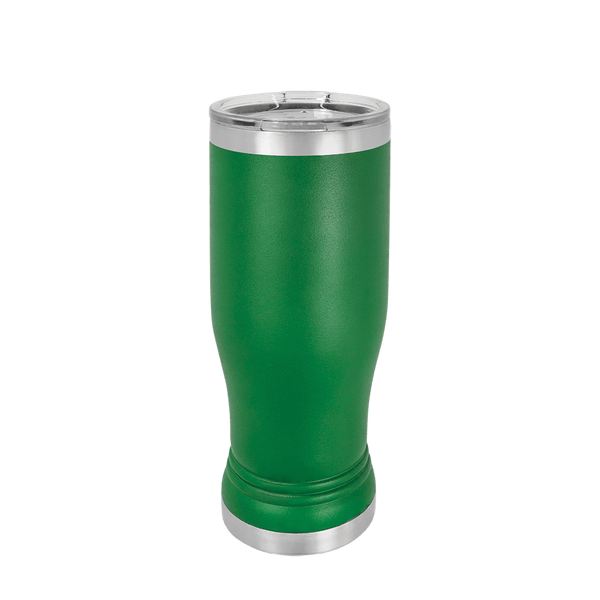 Customized Pilsner Pint 14 oz Tumblers from Polar Camel #color_green
