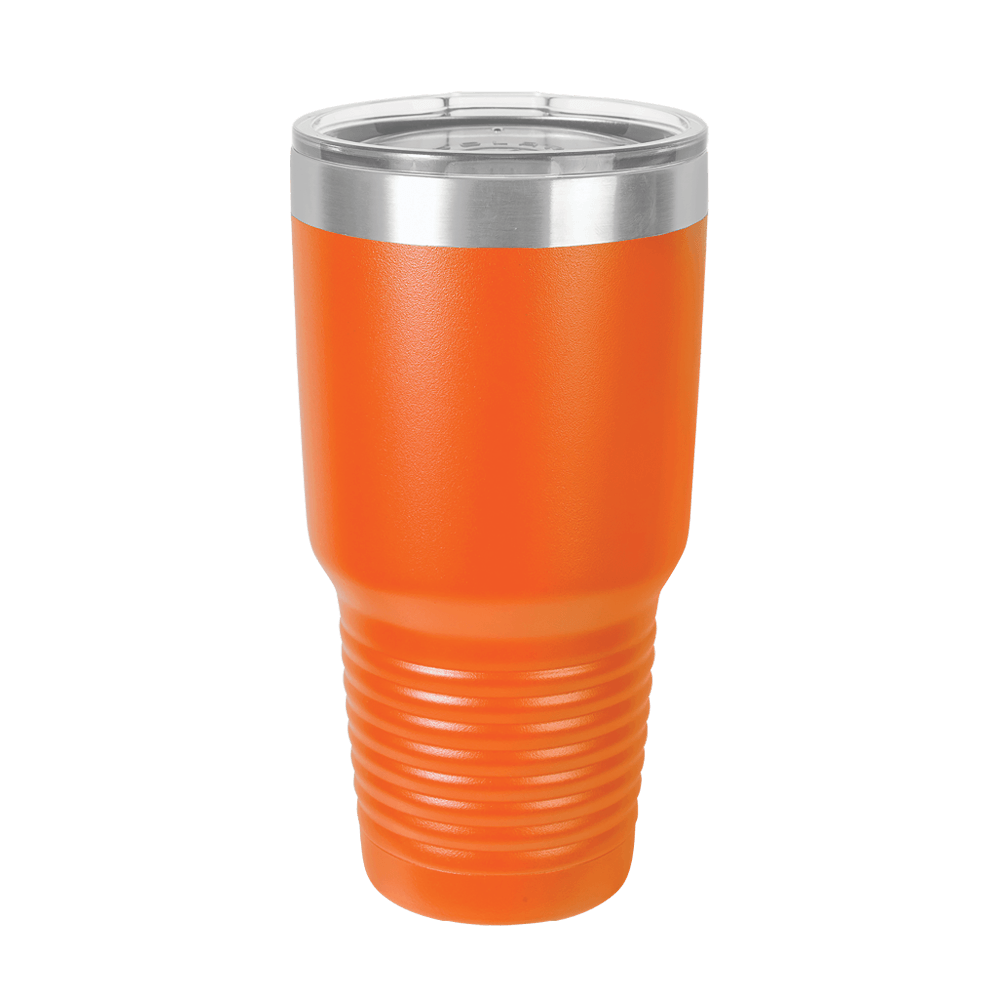 Customized Ringneck Tumbler 30 oz Tumblers from Polar Camel Orange 