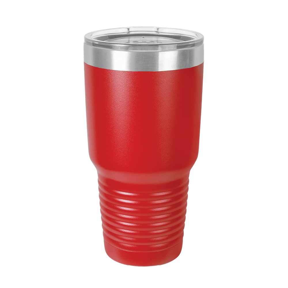 Customized Ringneck Tumbler | 30 oz Tumblers from Polar Camel red 