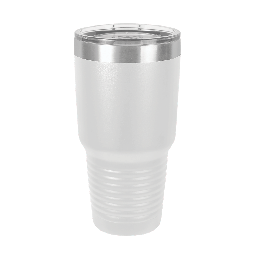 Customized Ringneck Tumbler 30 oz Tumblers from Polar Camel white 