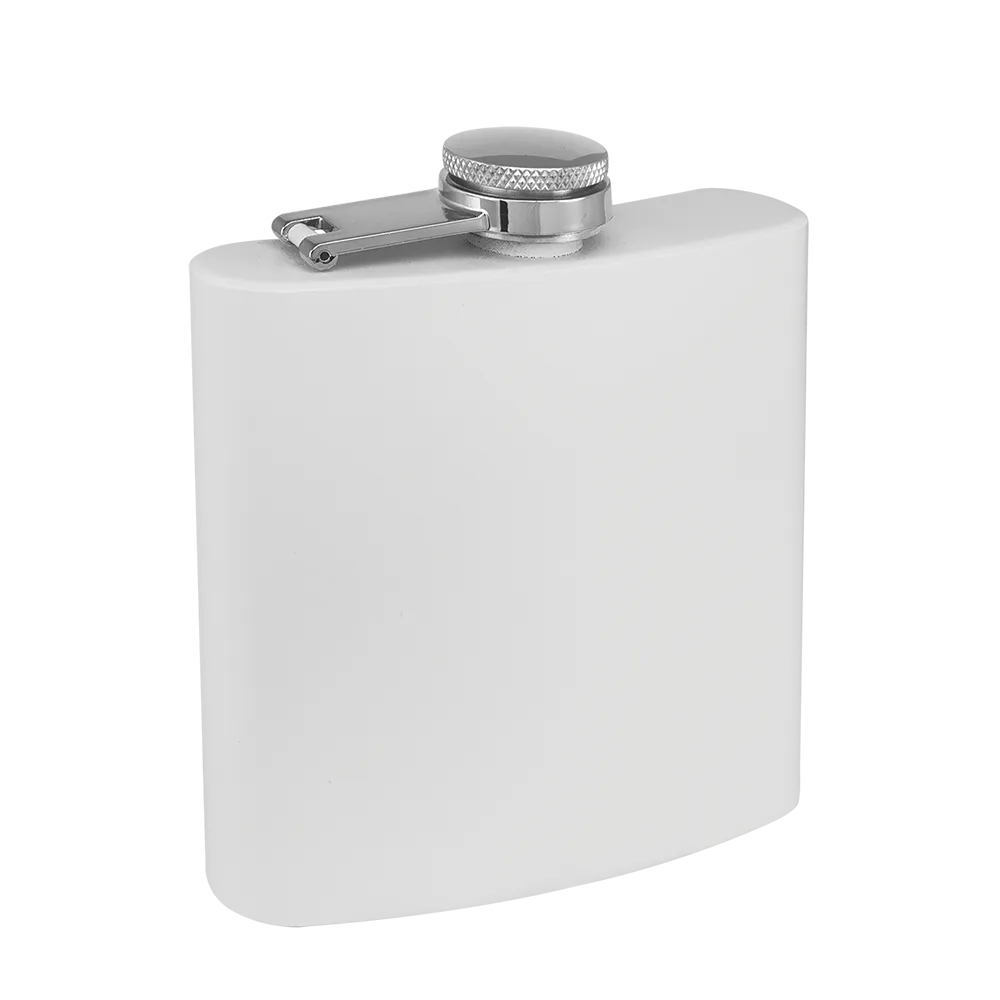 Customized The Simple Stainless Steel Flask 6 oz  from Custom Branding 
