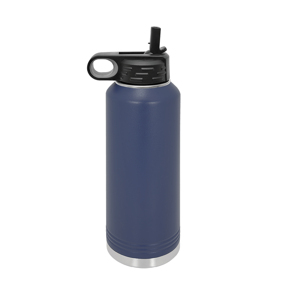 Custom 16 oz Flip Top Water Bottle, Personalized Water Bottle