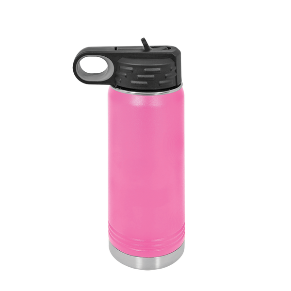 Customized Water Bottle 20 oz Water Bottles from Polar Camel #color_pink