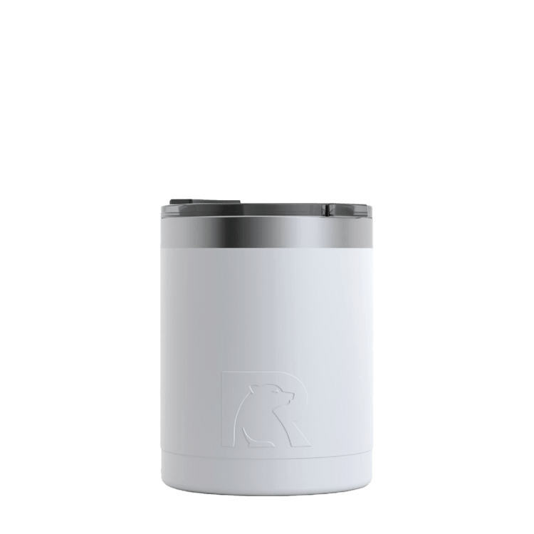 Personalized RTIC Skinny Insulated Can Holder - 12 oz - Chalk White