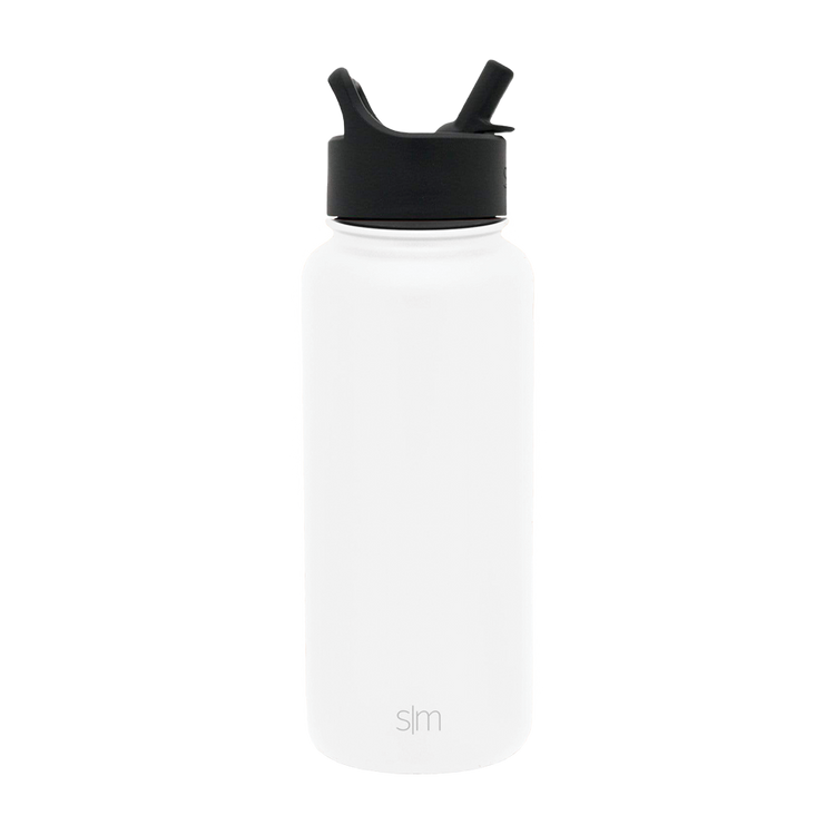 Customized Summit Water Bottle Straw Lid 32 oz Water Bottles from Simple Modern 