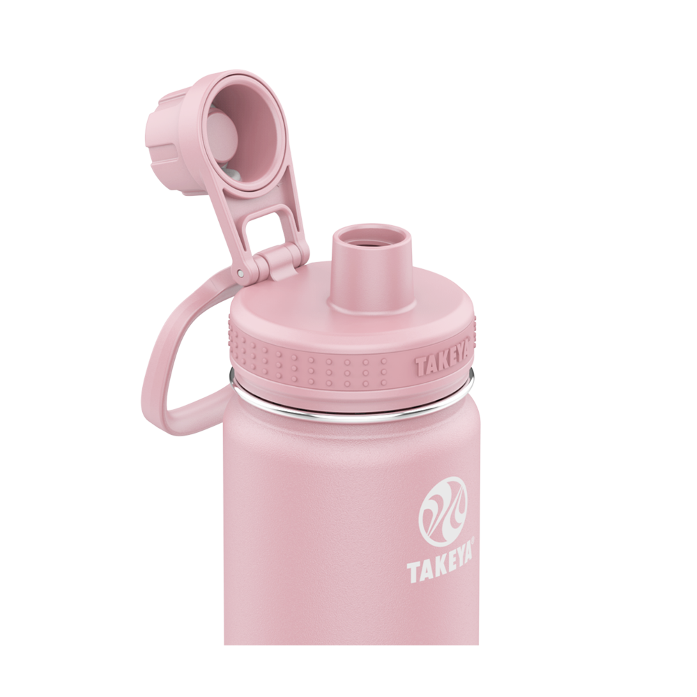 Customized Actives Water Bottle Spout Lid 24 oz Water Bottles from Takeya 