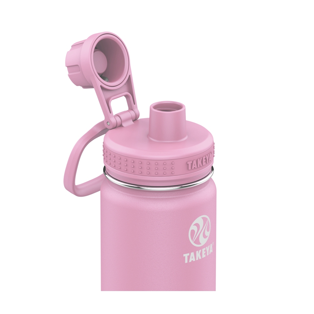 Customized Actives Water Bottle Spout Lid 24 oz Water Bottles from Takeya 