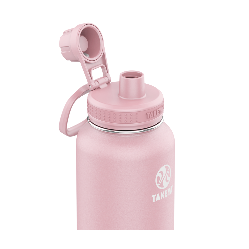 Customized Actives Water Bottle Spout Lid 32 oz Water Bottles from Takeya 