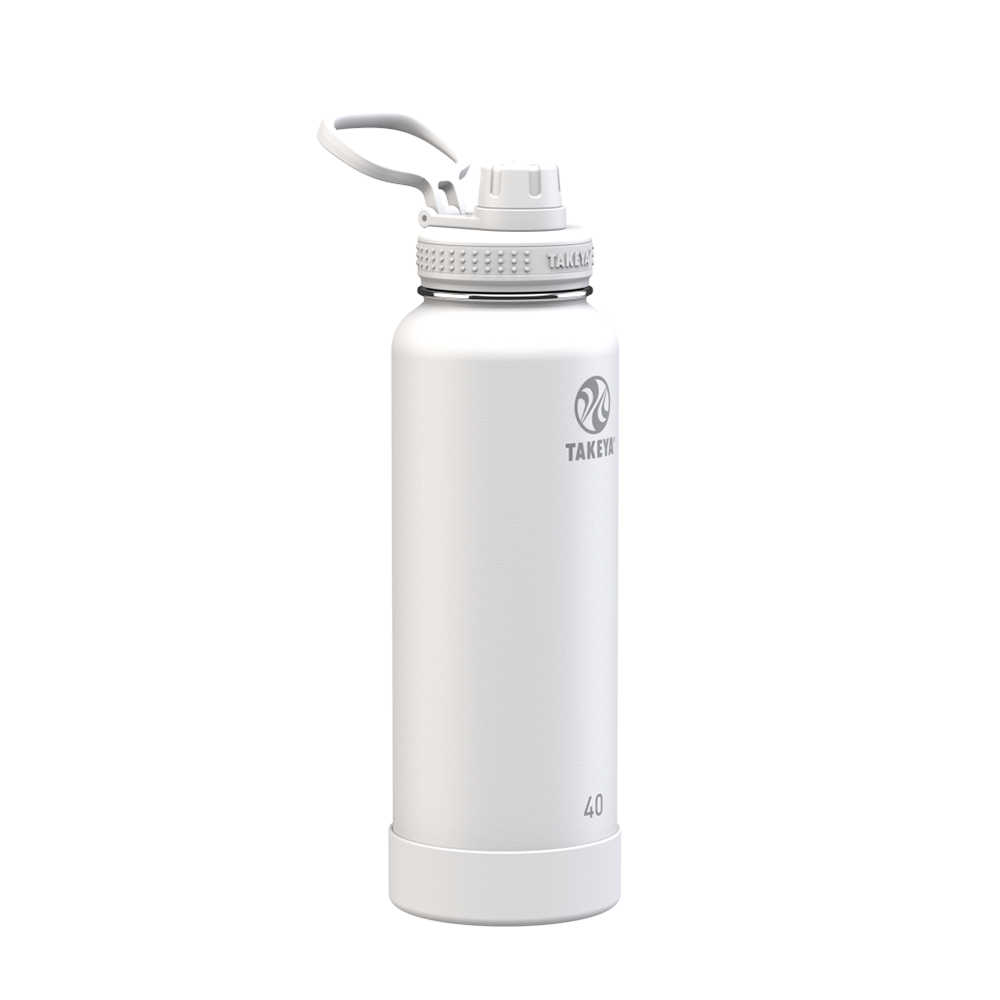 Customized Actives Water Bottle Spout Lid 40 oz Water Bottles from Takeya 