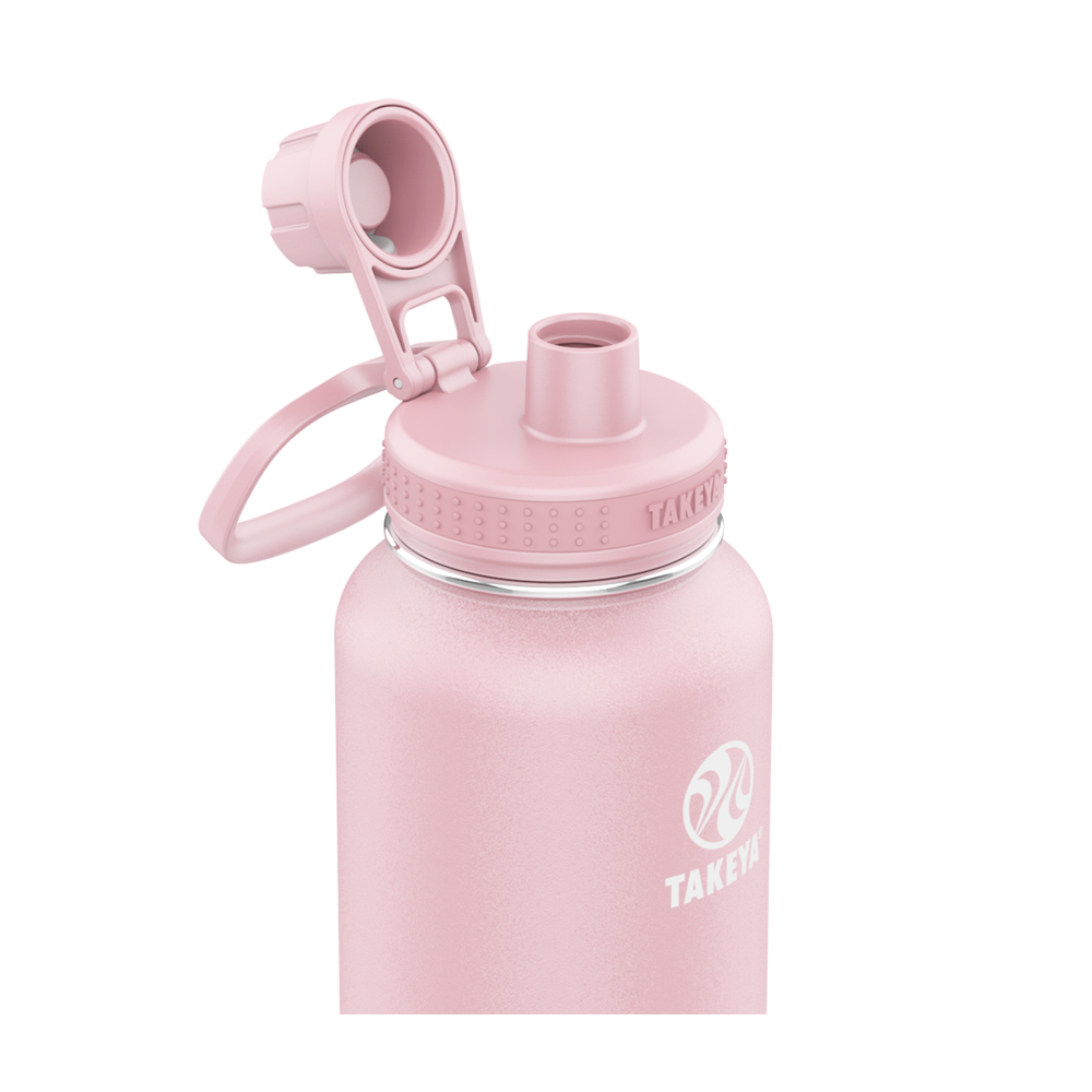 Customized Actives Water Bottle Spout Lid 40 oz Water Bottles from Takeya 