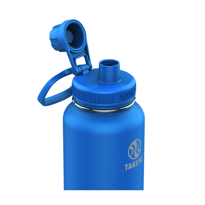 Customized Actives Water Bottle Spout Lid 40 oz Water Bottles from Takeya 