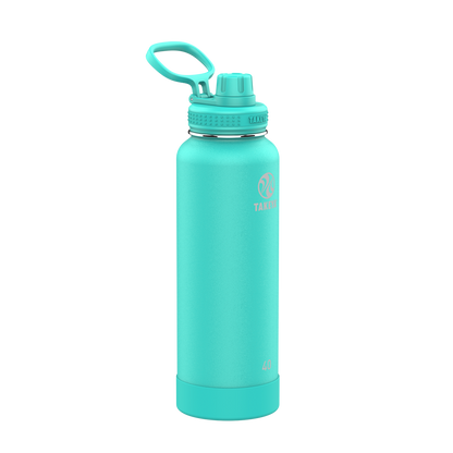Customized Actives Water Bottle Spout Lid 40 oz Water Bottles from Takeya 