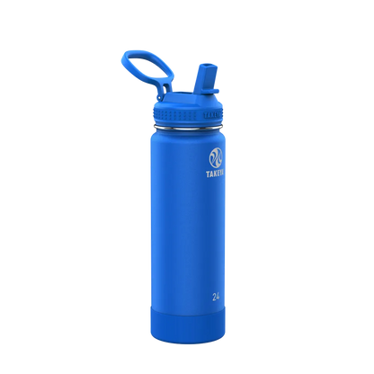 Customized Actives Water Bottle Straw Lid 32 oz Water Bottles from Takeya 