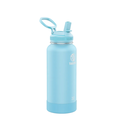 Customized Actives Water Bottle Straw Lid 32 oz Water Bottles from Takeya 