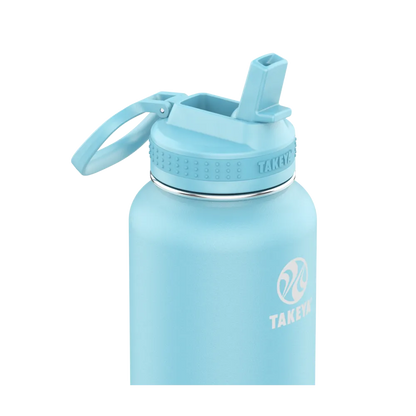 Customized Actives Water Bottle Straw Lid 32 oz Water Bottles from Takeya 
