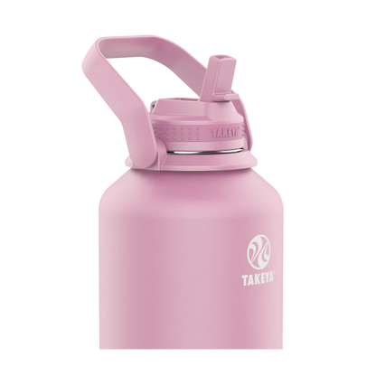 Customized Actives Water Bottle Straw Lid 64 oz Water Bottles from Takeya 